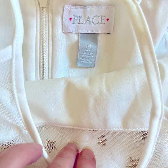 Gorgeous 2 piece dress and fur capelet from The Children’s Place - Picture 6 of 12